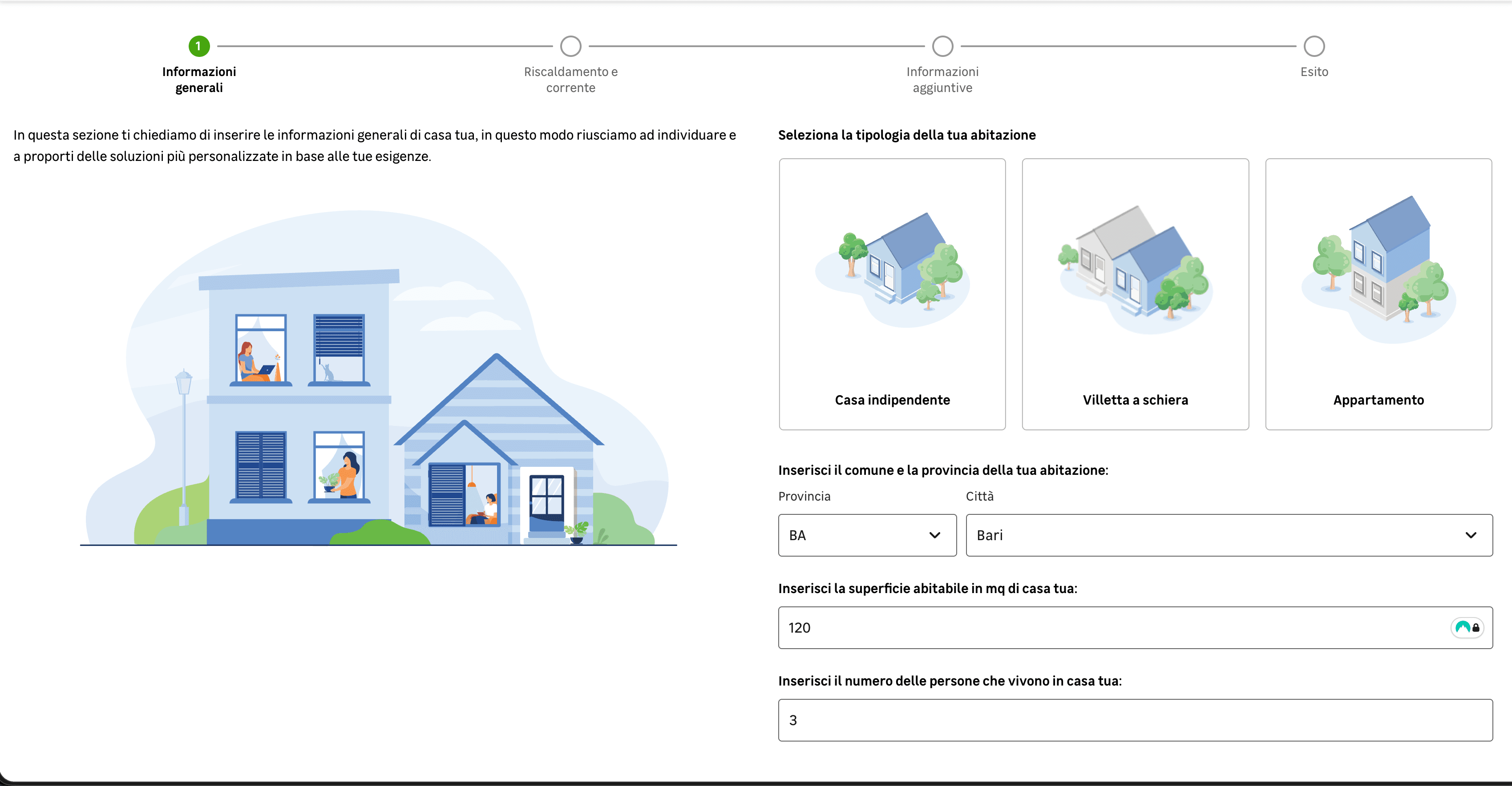 Simulatore Efficientamento Energetico